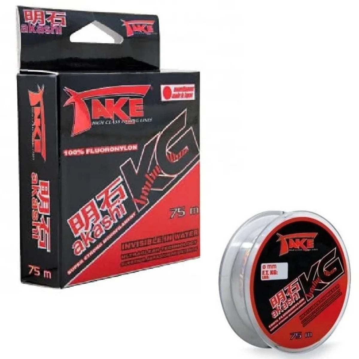TAKE Akashi Kilo 75 m – verpakking en spoel