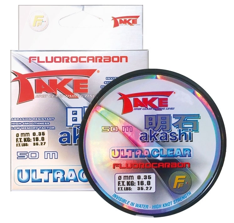 Take Akashi Ultraclear Fluorocarbon 50m