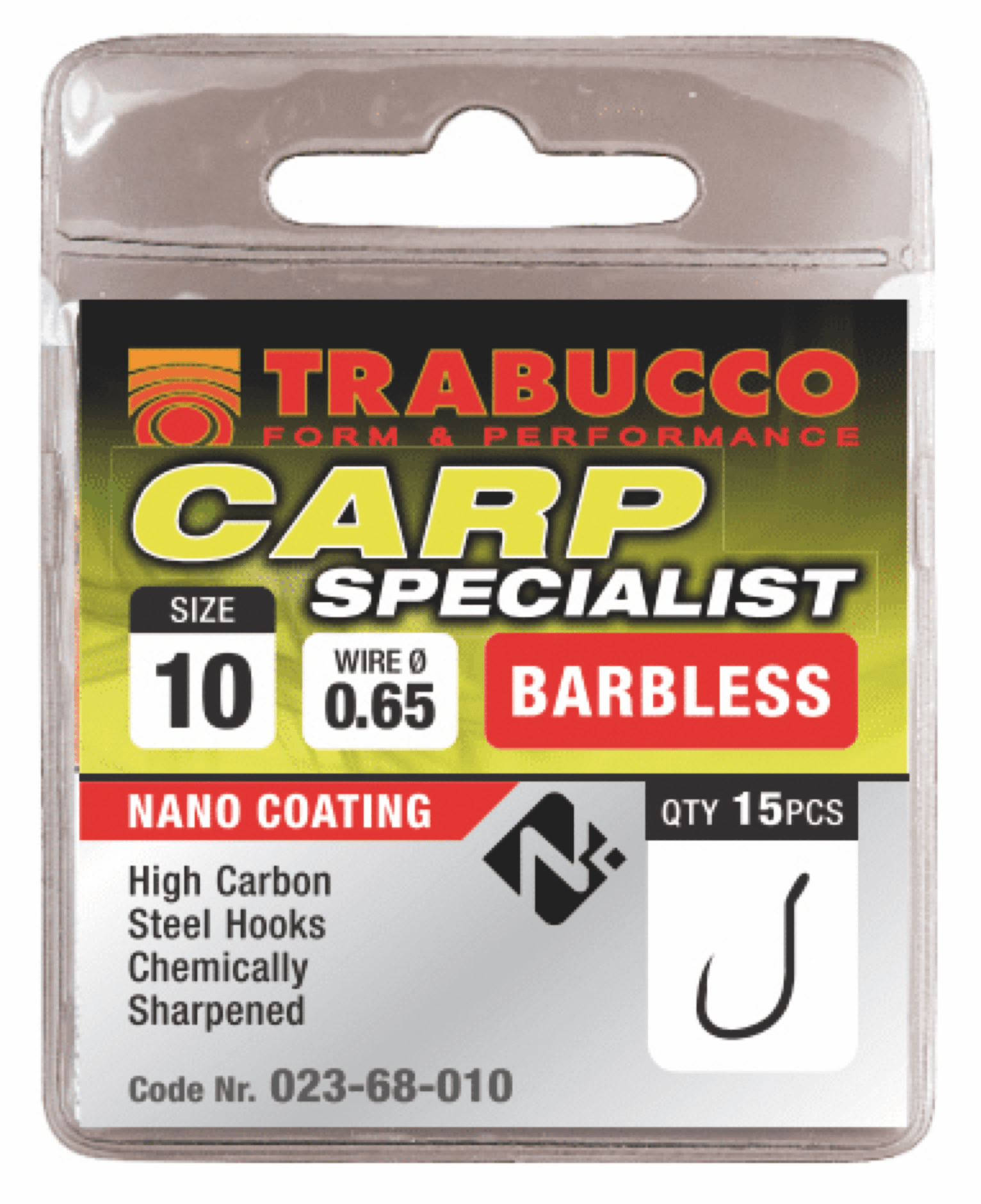 Trabucco carp specialist barbless eyed