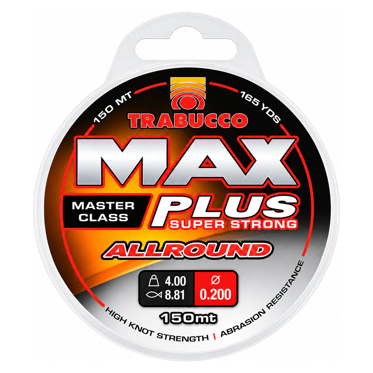 Trabucco Max Plus Allround – verpakking nylon vislijn 150 m met diameter 0.200 mm