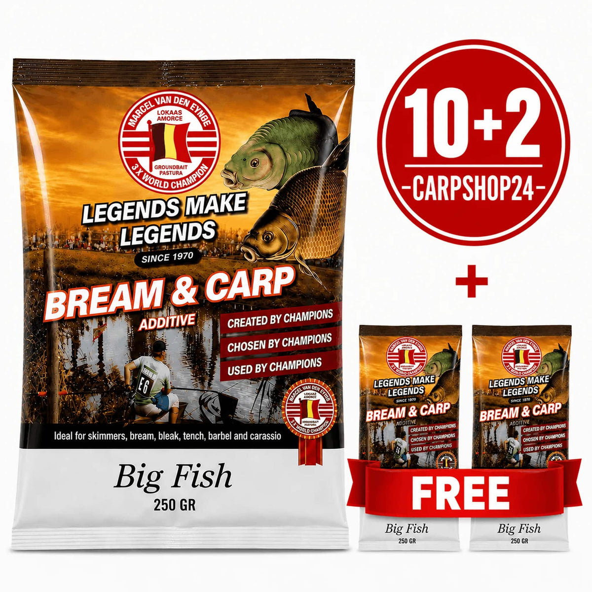 Van Den Eynde Big Fish 250 g – cover van de 10+2-pakketdeal