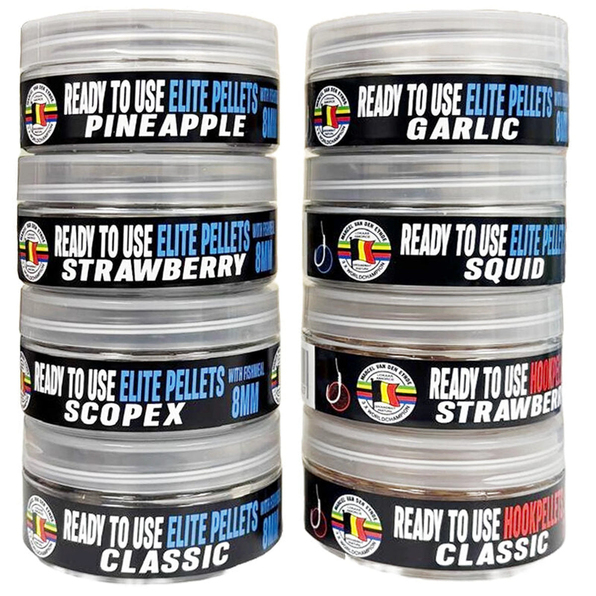 Van Den Eynde Ready to Use Elite Pellets assortiment