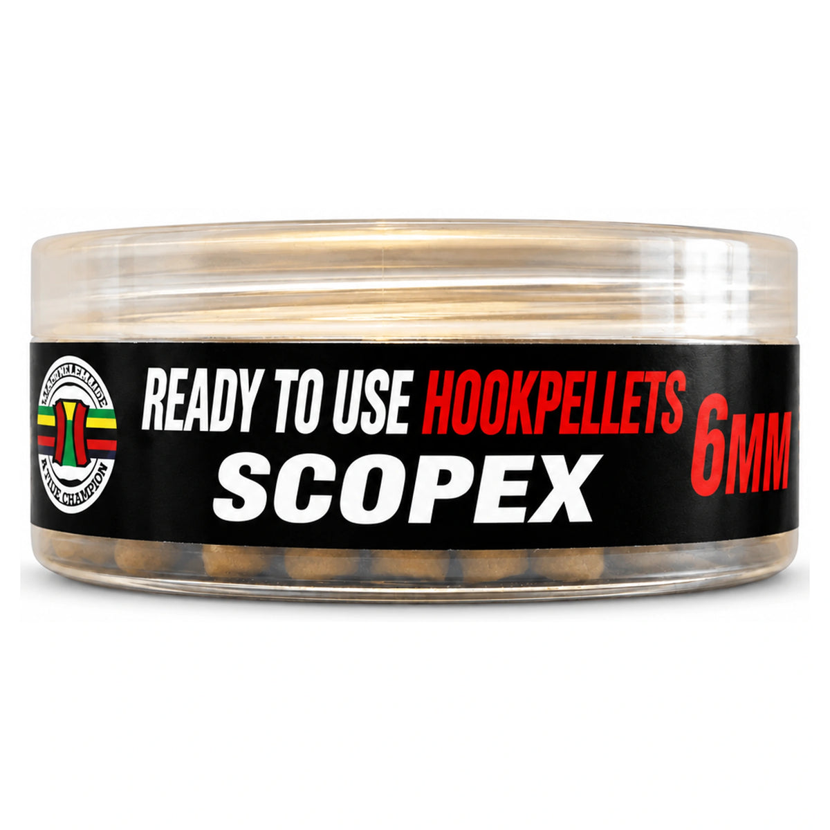 Potje Marcel Van Den Eynde Ready to Use Hookpellets Scopex 6 mm
