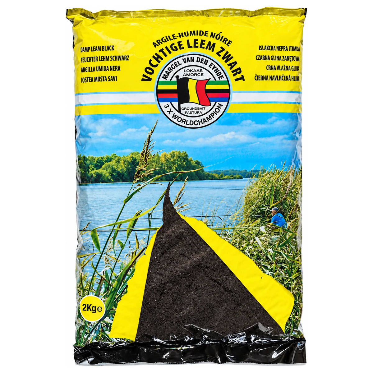 Marcel Van Den Eynde Black Damp Clay 2kg verpakking detail