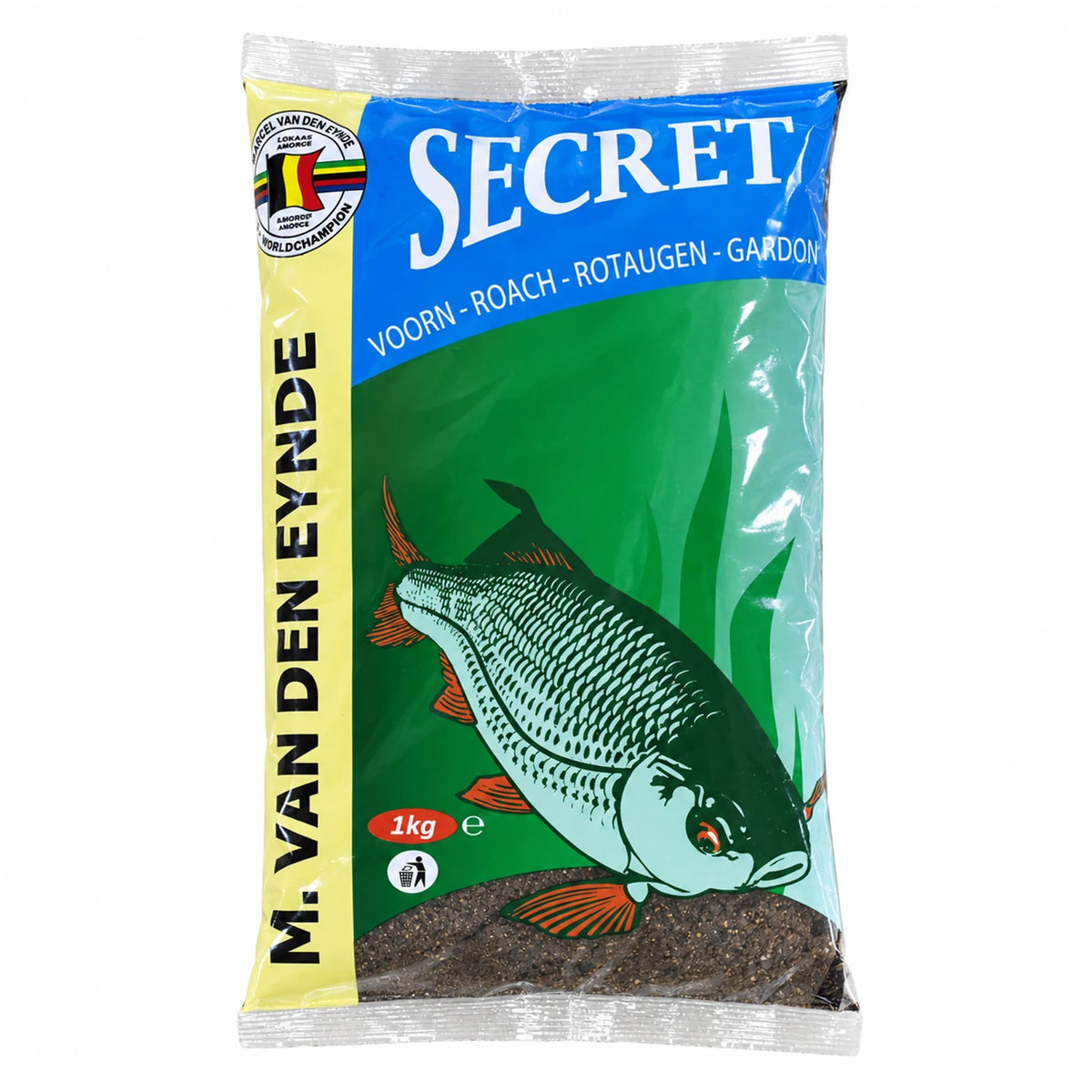 Van den Eynde Secret 1 kg Zwart – huidige verpakking met donker voer