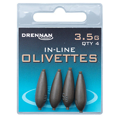 drennan in-line olivettes 3.5g