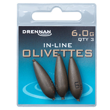 drennan in-line olivettes 6g