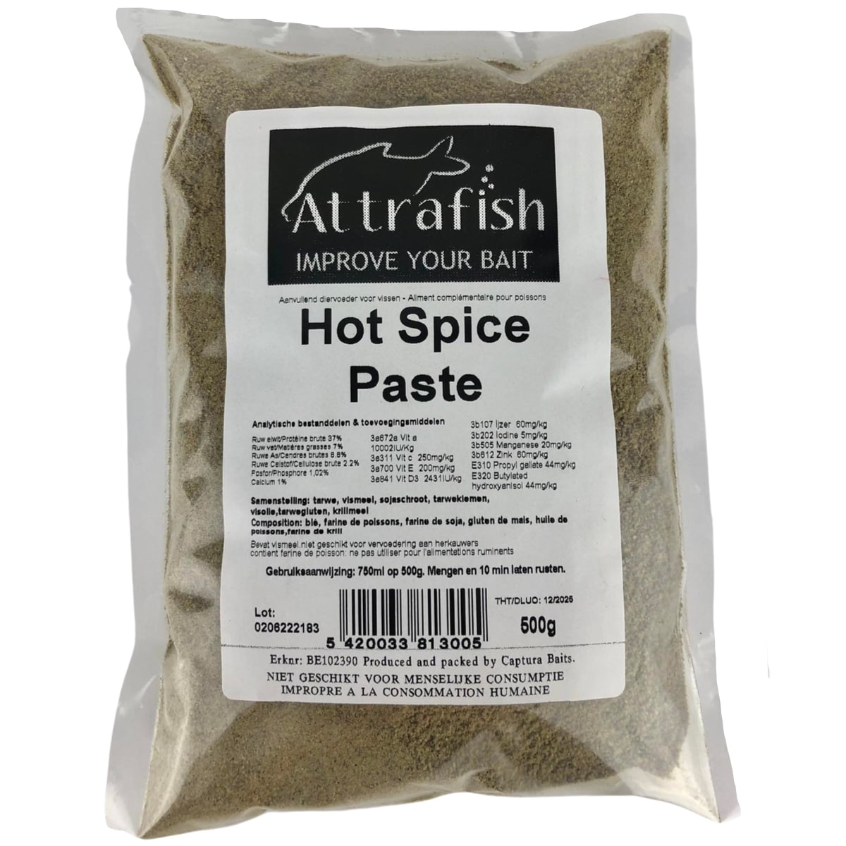 Captura Attrafish Paste Hot Spice
