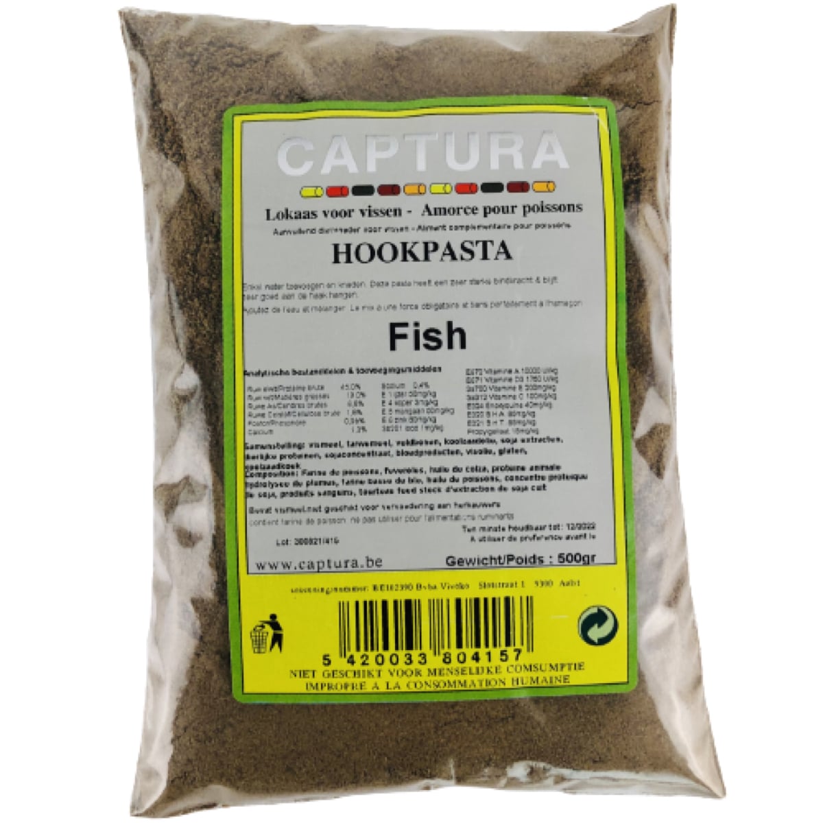 Captura Hookpasta paste bol 500g fish