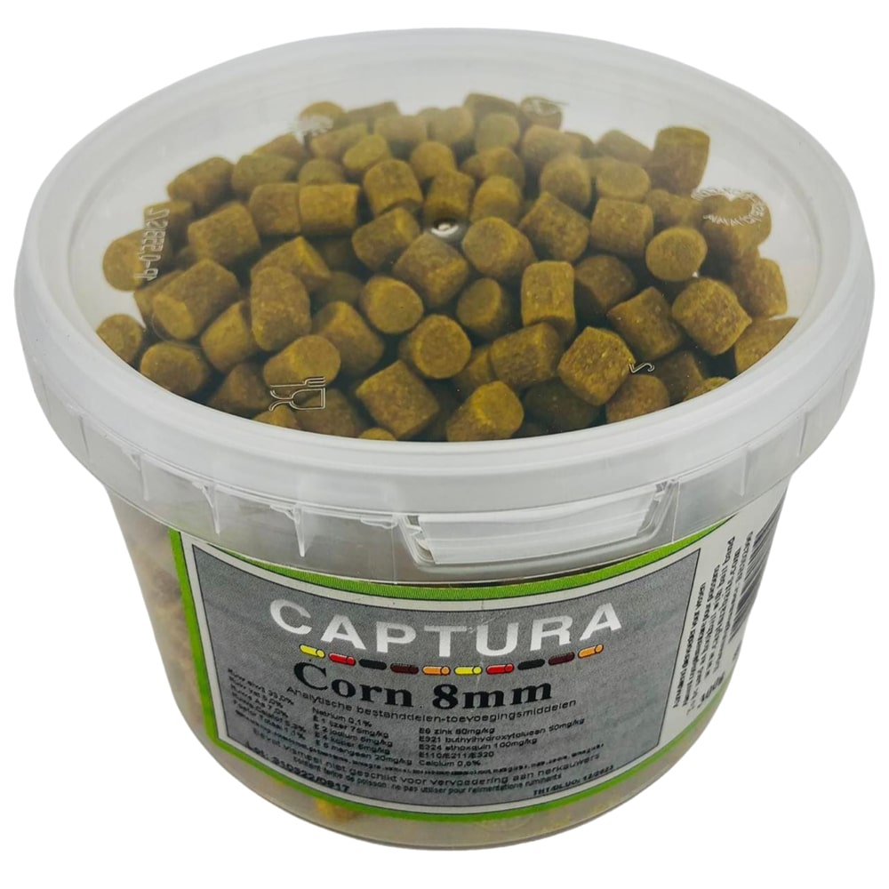 captura flavoured pellets 300g bait band corn mais
