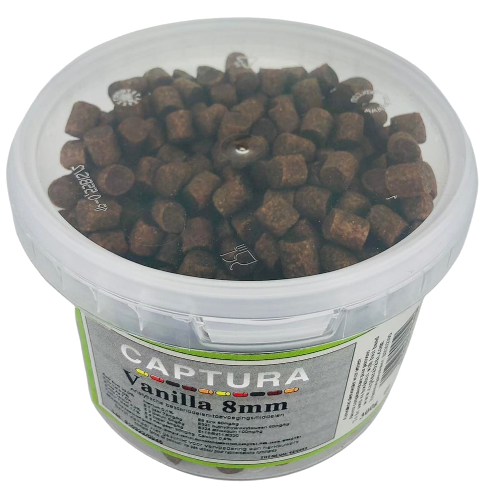 captura flavoured pellets 300g bait band vanilla vanille