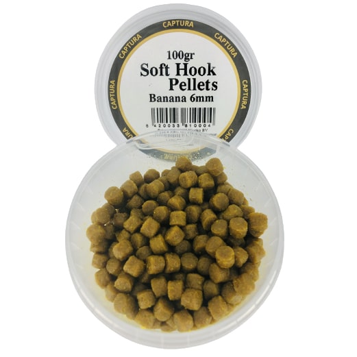 Captura Soft hook pellets banana 6mm