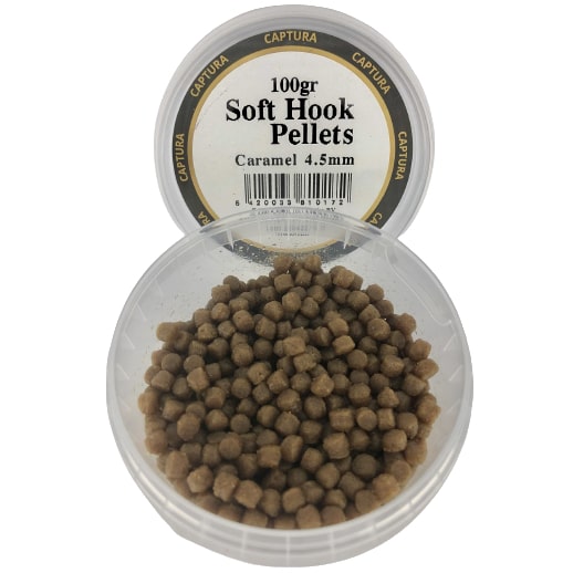 Captura Soft hook pellets caramel 4mm