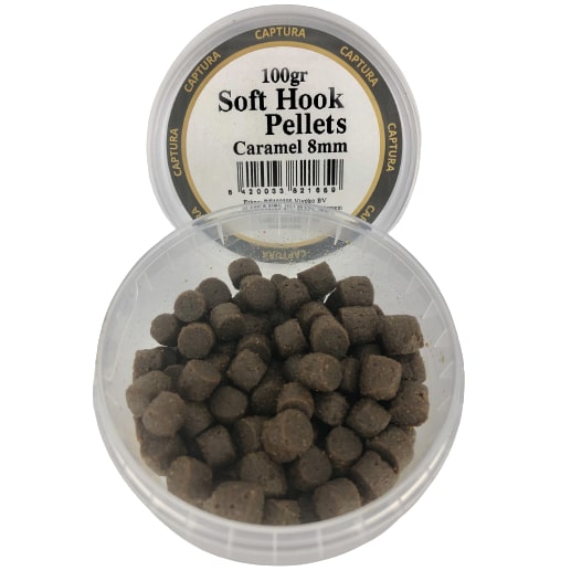 Captura Soft hook pellets caramel 8mm