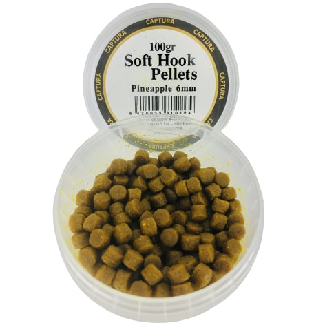 Captura Soft hook pellets pineapple 6mm