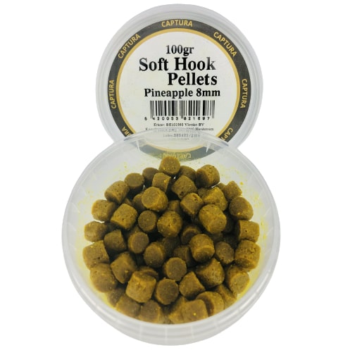 Captura Soft hook pellets pineapple 8mm