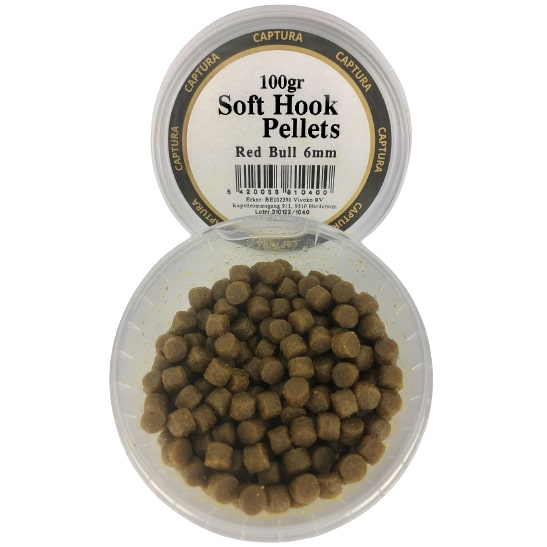 Captura Soft hook pellets redbull 6mm