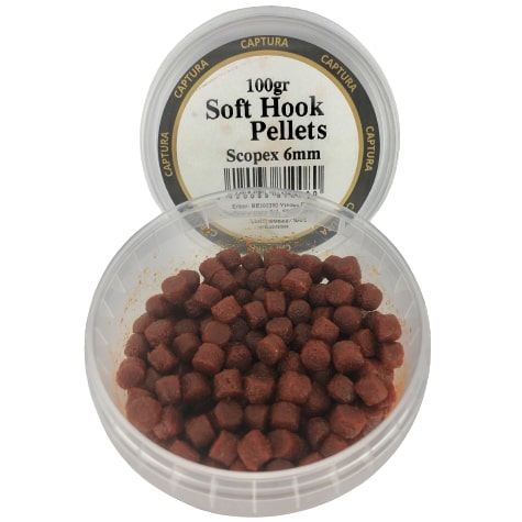 Captura Soft hook pellets scopex 6mm
