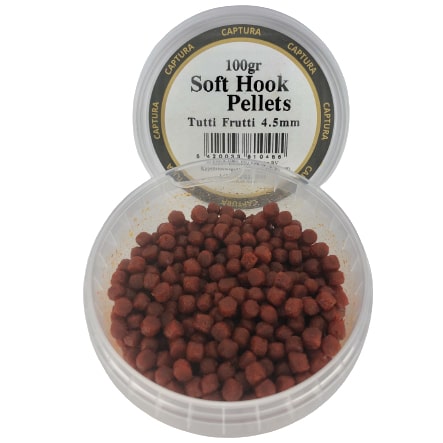 Captura Soft hook pellets tutti frutti 4mm