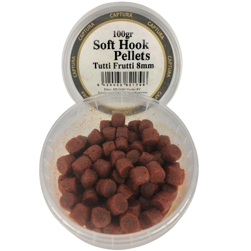 Captura Soft hook pellets tutti frutti 8mm
