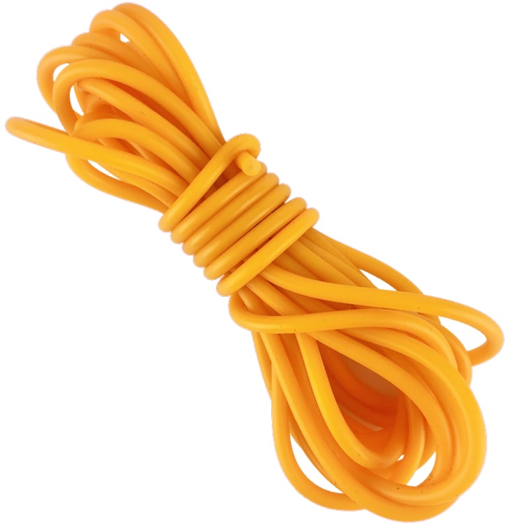 Carpshop24 Holle Elastiek 3mm Oranje