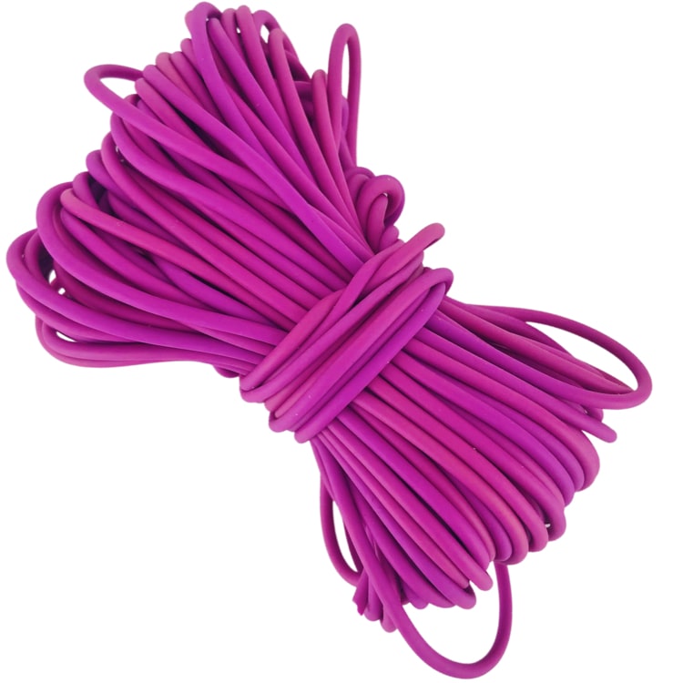 Carpshop24 Volle Elastiek 1.8mm Roze 12m