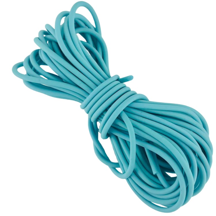 Carpshop24 Volle Elastiek 2.2mm Blauw 6m