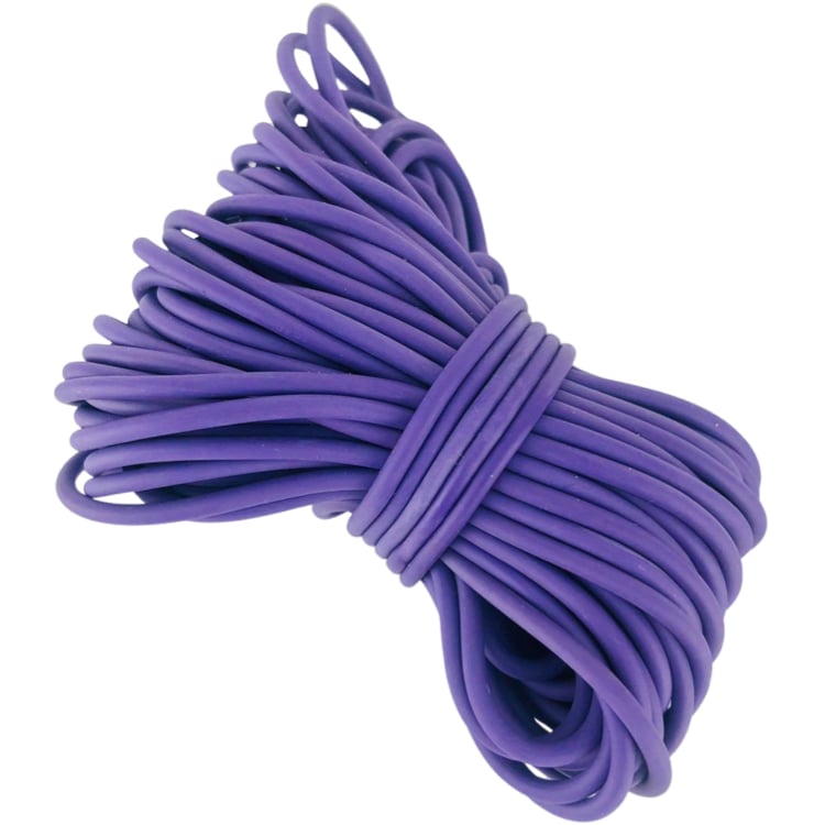 Carpshop24 Volle Elastiek 2.4mm Paars 12m