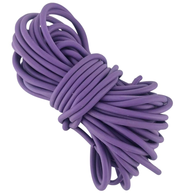 Carpshop24 Volle Elastiek 2.4mm Paars 6m