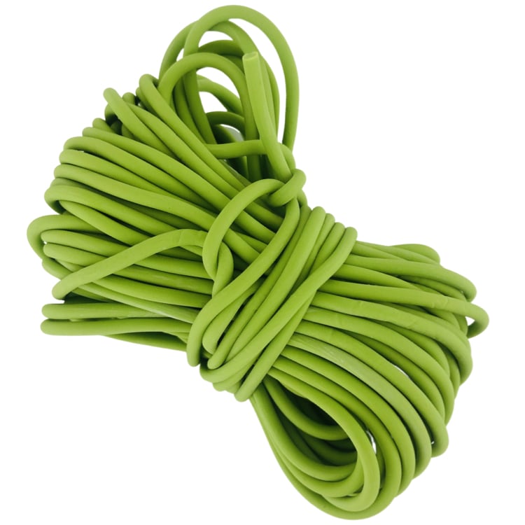 Carpshop24 Volle Elastiek 2.6mm Groen 12m