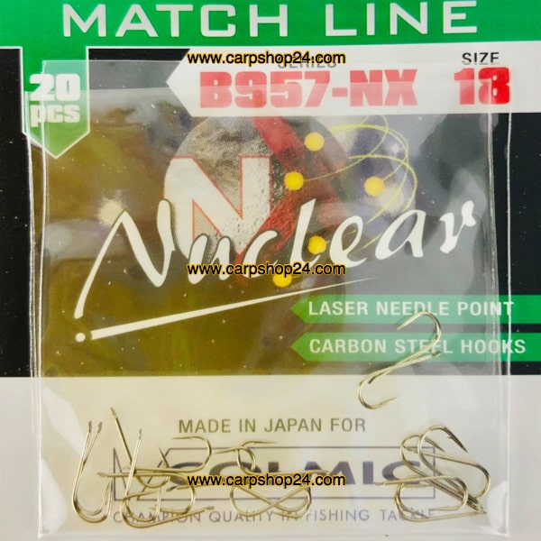 Colmic Nuclear B957NX Hooks Bronze Brons Haak Weerhaak Nr AMY18