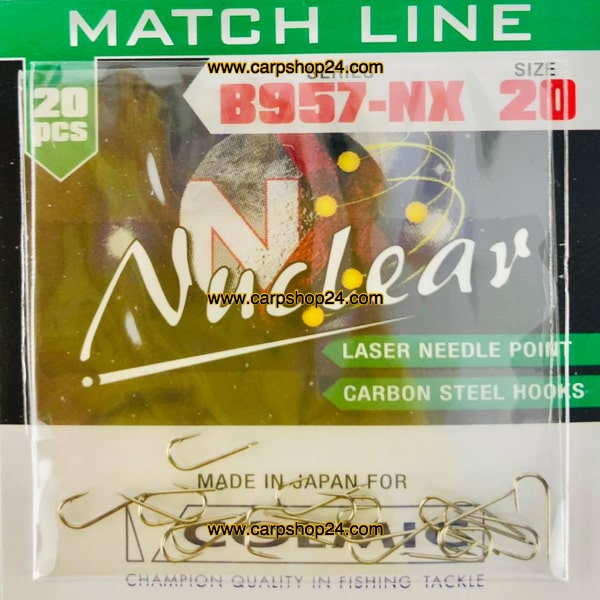 Colmic Nuclear B957NX Hooks Bronze Brons Haak Weerhaak Nr AMY20