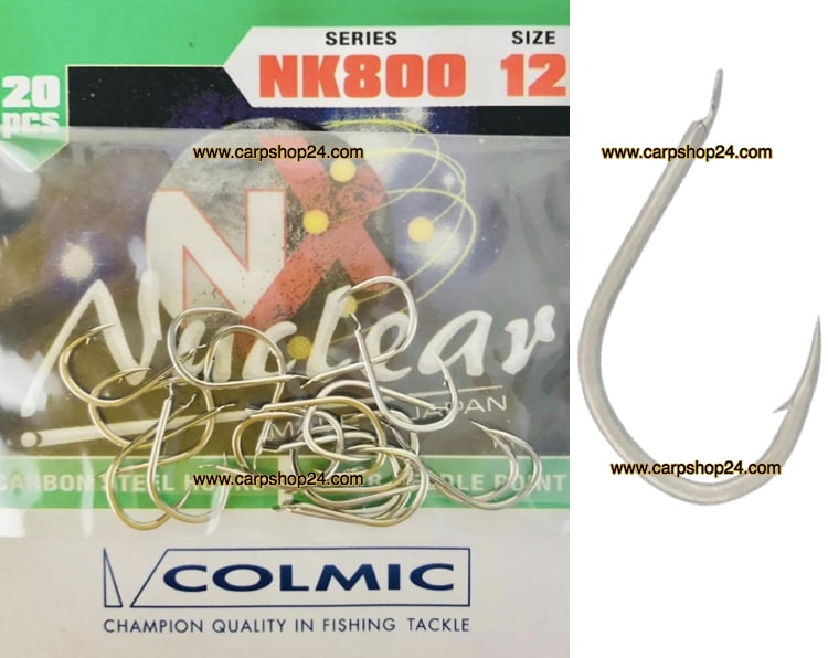 Colmic Nuclear NK800 Hooks Nickel Nikkel haak Weerhaak