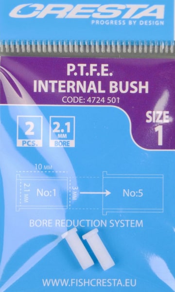 Cresta PTFE Internal Bush Maat 1 2.1mm 4724-501