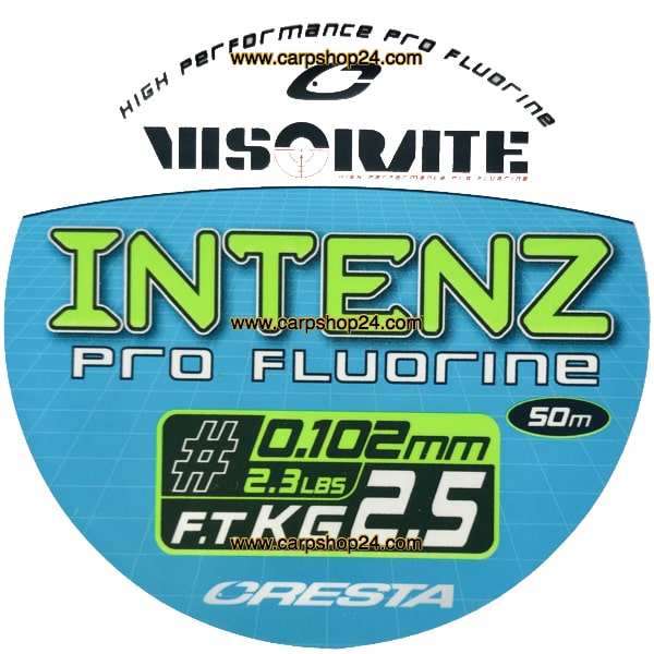 Cresta Visorate Intenz Pro Fluorine 50m Nylon 0.102mm 5302-410