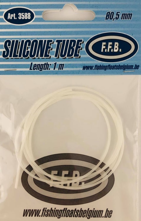 DOBBER SILICONEN 1m - 8 Opties