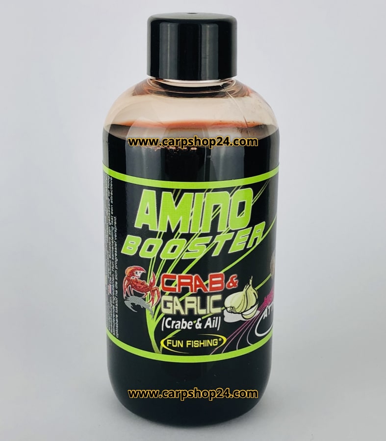Fun Fishing amino booster 185ml crab & garlic