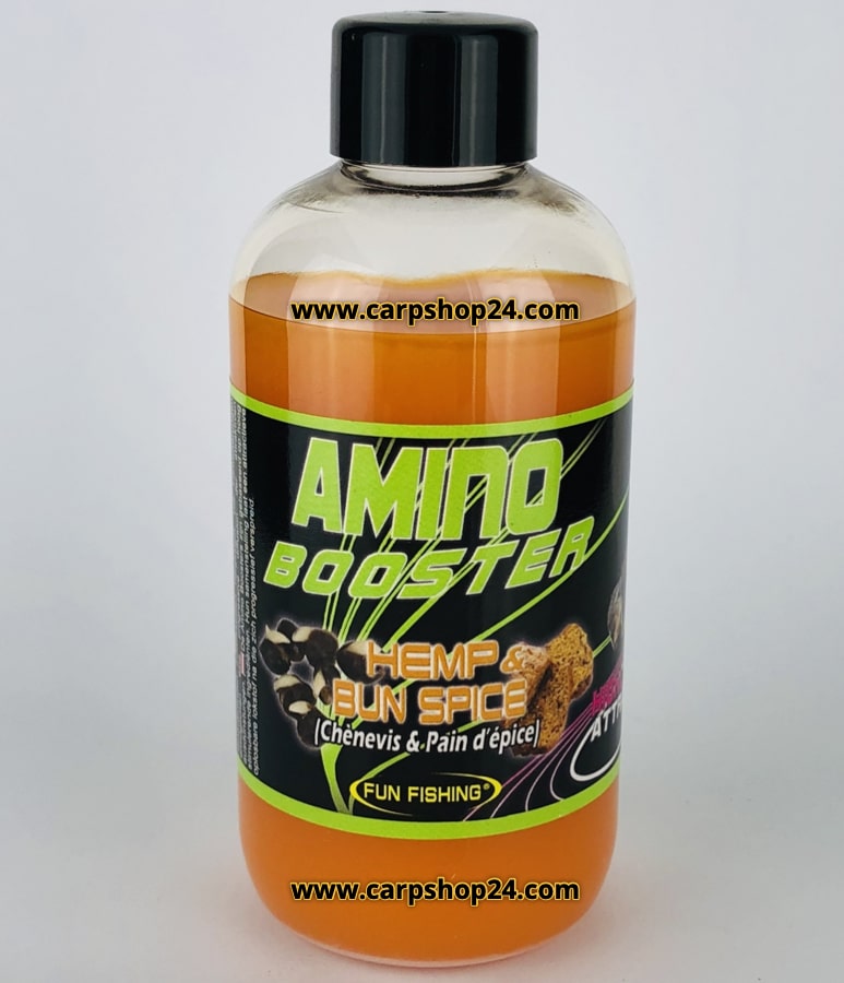Fun Fishing amino booster 185ml hemp & bun spice