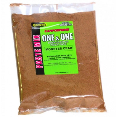 fun fishing one & one paste mix preparation pour paste 500g Monster Crab