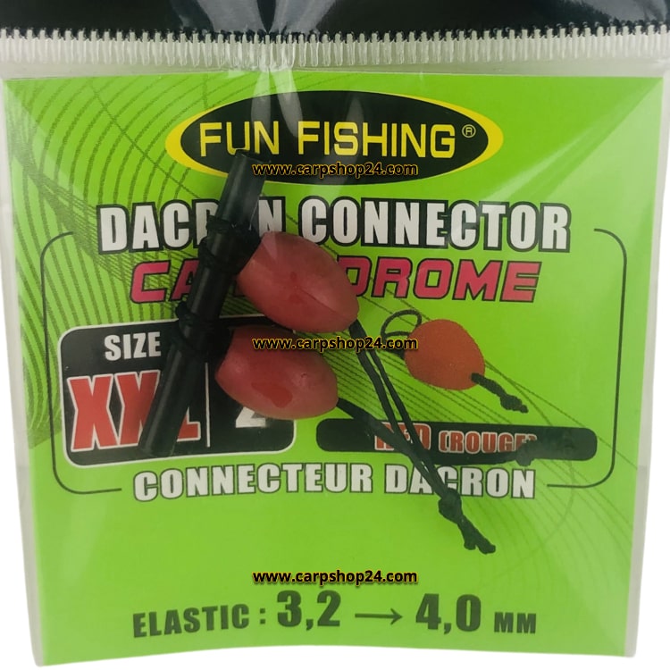 Fun Fishing Dacron Connectors XXL Red 44521750