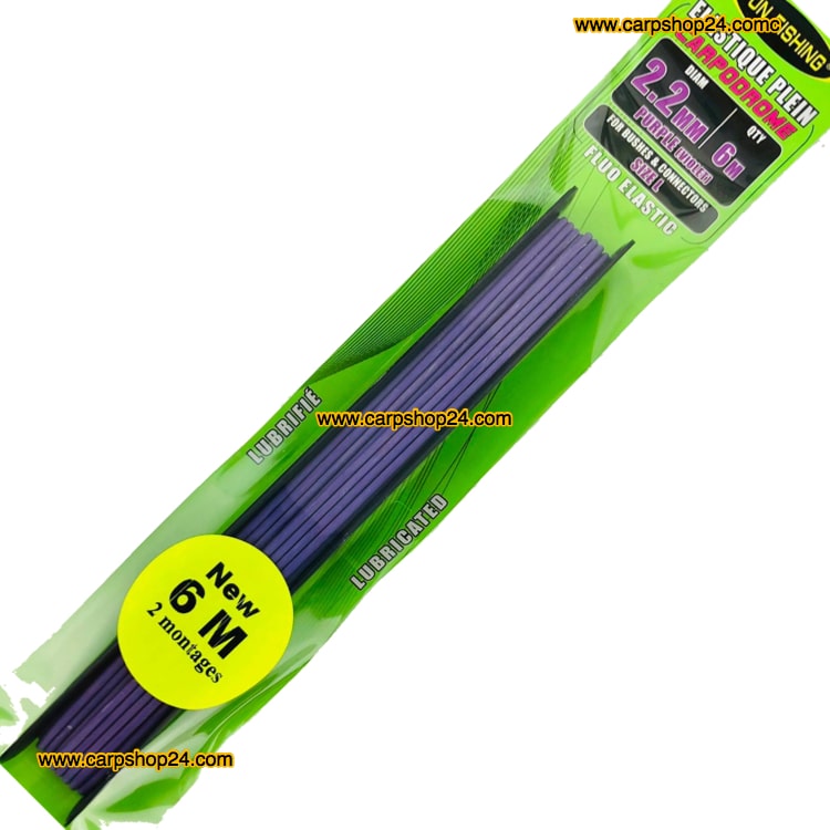 Fun Fishing Elastique Plein Volle Elastiek Purple Paars 2.2mm 44521622