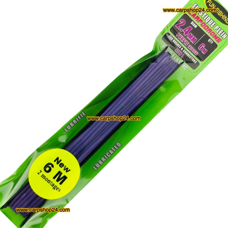 Fun Fishing Elastique Plein Volle Elastiek Violet Paars 2.4mm 44521624