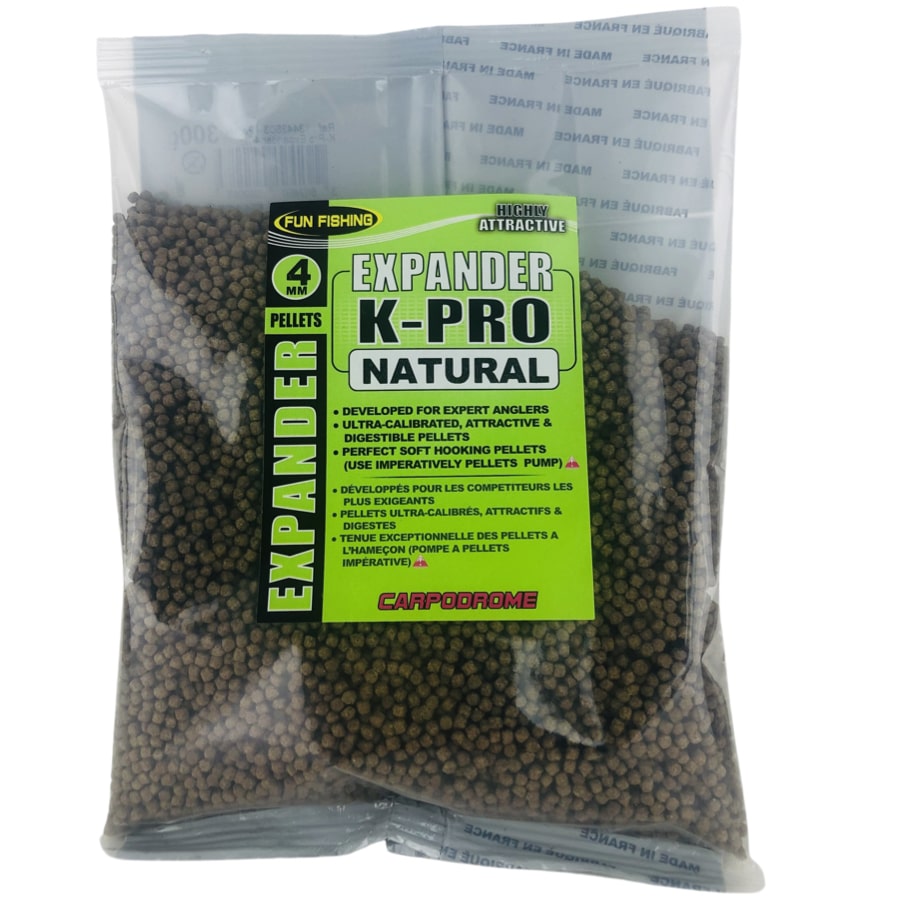 Fun Fishing K-Pro Expander Pellets 4mm Natural 13443503