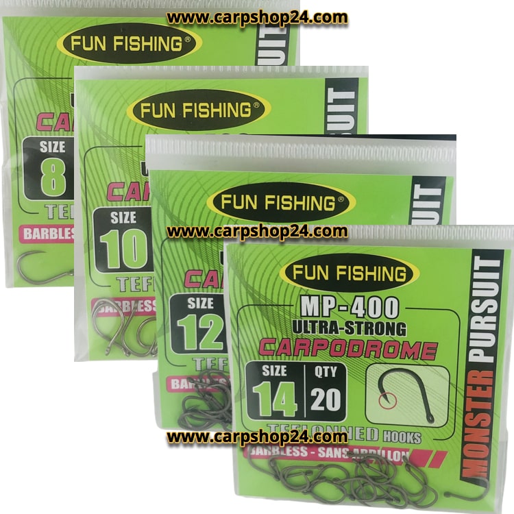 Fun Fishing MP 400 Haak Oog Weerhaakloos