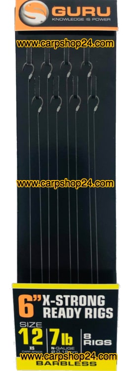 6" X-STRONG READY RIGS XS SPADE HOOK BARBLESS