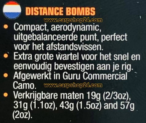Guru Distance Bombs