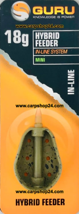 Guru Hybrid Feeder In-Line System 18g Small GHF18I