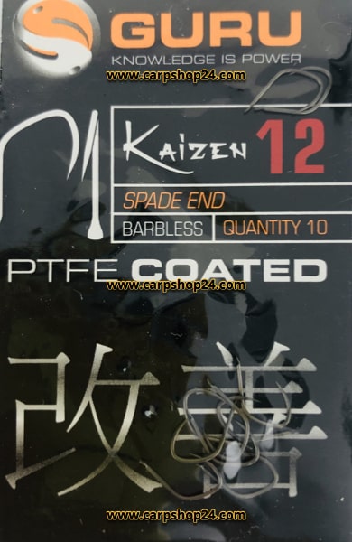 Guru Kaizen Spade End Barbless Weerhaakloos Haak 12 GK12