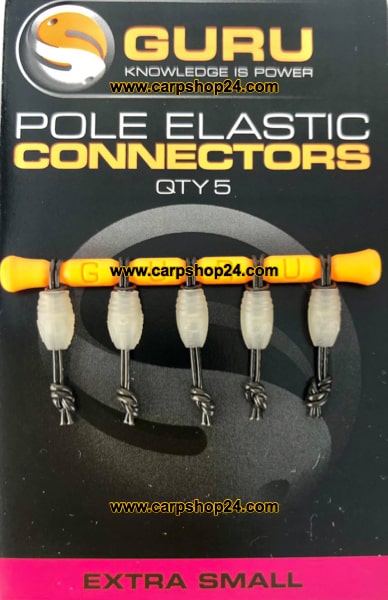 Guru Pole Elastic Dacron Connectors Small GECXS