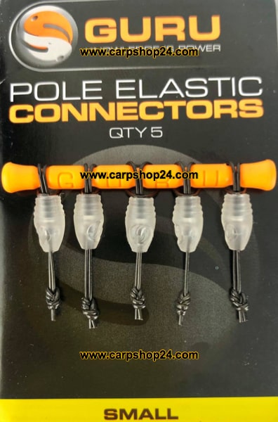 Guru Pole Elastic Dacron Connectors Small GECS